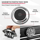 SEDY 4Pcs Magnetic Tray Pick-Up Tool Set Flexible Magnet Holder Auto Repair