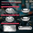 SEDY 6Pcs Magnetic Tray Pick-Up Tool Set Flexible Telescoping Auto Repair