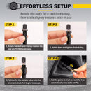 4Pcs Tyre Deflators Air Deflator Tire Valve Core Tool 10~30 PSI Portable 4x4 Au