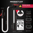 SEDY 3.2 GPM Automatic Shut Off Fuel Transfer Pump Battery Powered Diesel Pump