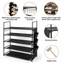 SEDY 5-Tier Shoe Rack Storage Organizer Shelves for 20–25 Pairs Bedroom Garage