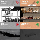 SEDY 5-Tier Shoe Rack Storage Organizer Shelves for 20–25 Pairs Bedroom Garage