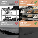 SEDY 7-Tier Shoe Rack Storage Organizer Shelf for 28–30 Pairs Bedroom Garage