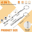 Eyeglass Sun Glasses Optical Repair Tool Screw Nut Nose Pad Assortment Set Kit
