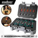 Woodworking Drill Bit Set Forstner 15-35mm Countersink Hex Shank Forstner Bits
