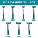 Woodworking Drill Bit Set Forstner 15-35mm Countersink Hex Shank Forstner Bits