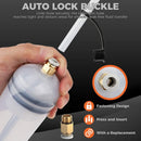 HORUSDY 200CC Manual Fluid Extractor Pump Oil Transfer Syringe Tool Automotive
