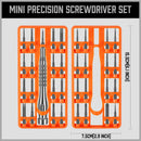 33 PC PRECISION SCREWDRIVER SET BITS PHILIP FLAT SLOTTED TORX HEX ELECTRONIC FIX