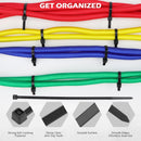 SEDY 60Pcs Bungee Cords Set Heavy Duty Tie Down Straps Camping Moving w/ Hooks