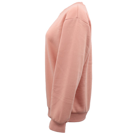 New Adult Unisex Plain Pullover Fleece Jumper Mens Long Sleeve Crew Neck Sweater, Navy, 3XL