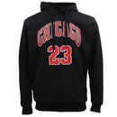 Men's Fleece Pullover Hoodie Jacket Sports Jumper Jersey Chicago Golden State, Black - Chicago 23, M