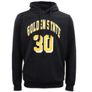 Men's Fleece Pullover Hoodie Jacket Sports Jumper Jersey Chicago Golden State, Black - Chicago 23, M