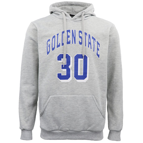 Men's Fleece Pullover Hoodie Jacket Sports Jumper Jersey Chicago Golden State, Red - Chicago 23, M