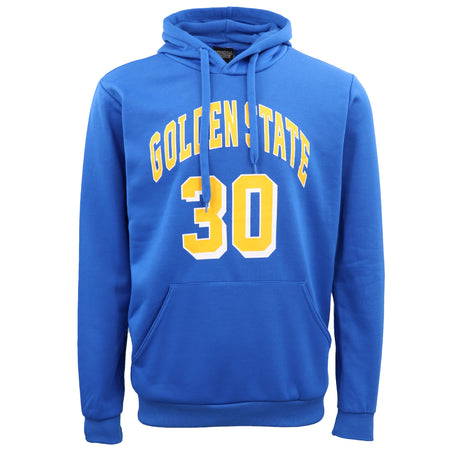 Men's Fleece Pullover Hoodie Jacket Sports Jumper Jersey Chicago Golden State, Red - Chicago 23, M