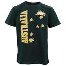 Unisex Adults Kids Mens Womens Australian Day Aussie Souvenir Tee Tops T Shirt, Green, M