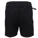 Mens Cargo Cotton Work Shorts 10 Pockets Tradies Utility Pants Workwear Trousers, Black, 38