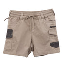 Mens Cargo Cotton Work Shorts 10 Pockets Tradies Utility Pants Workwear Trousers, Khaki, 28