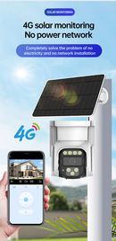 BUNA Solar Powered Security Camera
