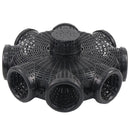 Eight Hole Eel Cage Ground Fish Trap Lobster Fishing Net Foldable Crab Catcher