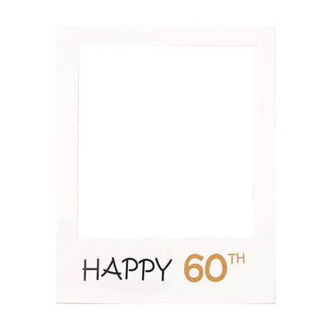1Th 18Th-60Th Photo Booth Props Picture Frame Wedding Birthday Party Decoration - Happy 30TH