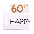 1Th 18Th-60Th Photo Booth Props Picture Frame Wedding Birthday Party Decoration - Happy 50TH