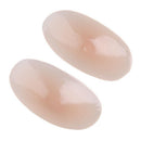 2Pcs Soft Anti-Slip Invisible Shoulder Pads Naturally Increased Silicone /Sponge - Beige (Sponge)