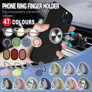 Iring Phone Ring Finger Holder Stand Car Mount Hook For Iphone Ipad Mobile Grip - A11-Matcha Green