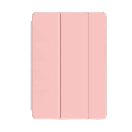 Shockproof Silicone iPad 2017 Case with Pencil Slot and Smart Cover – 6 Colour Options - Pink