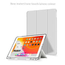 Shockproof Silicone iPad Air 3 Cover with Pencil Slot and Smart Wake - Blue