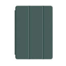 Shockproof Silicone iPad Air 4 Cover with Pencil Slot and Smart Wake - Dark Green