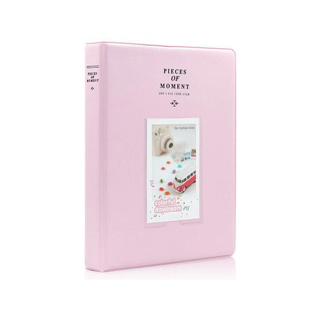 128 Pockets Album Case Storage For Polaroid Photo FujiFilm Camera Film - Lake Blue
