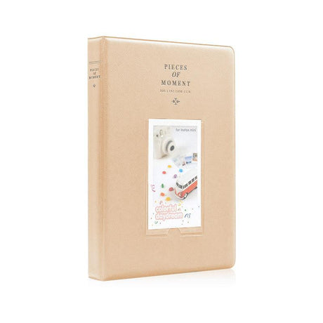 128 Pockets Album Case Storage For Polaroid Photo FujiFilm Camera Film - Lake Blue