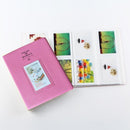 128 Pockets Album Case Storage For Polaroid Photo FujiFilm Camera Film - Blue
