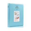 128 Pockets Album Case Storage For Polaroid Photo FujiFilm Camera Film - Blue
