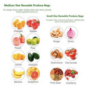 50X Fruit Net Bags Agriculture Garden Vegetable Protection Mesh Insect Proof - 15*25 (50 PCS)