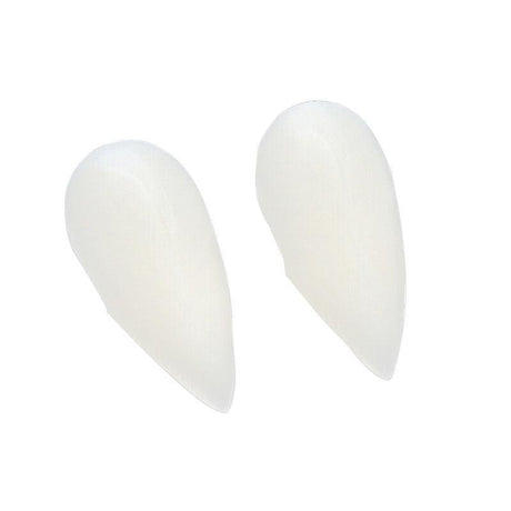 Cosplay Vampire Fangs Fake Teeth for Halloween Costume Party Dress Up 2PCS Prop Set - 13mm-1Piar