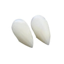 Cosplay Vampire Fangs Fake Teeth for Halloween Costume Party Dress Up 2PCS Prop Set - 13mm-1Piar