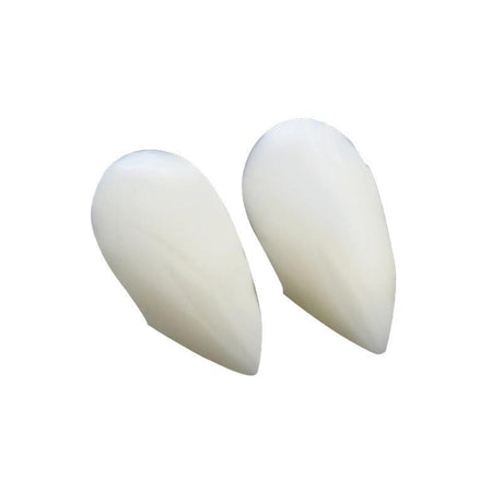Cosplay Vampire Fangs Fake Teeth for Halloween Costume Party Dress Up 2PCS Prop Set - 15mm-1Piar