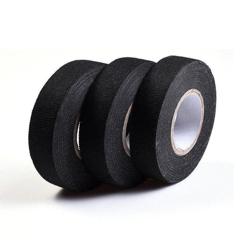 7 Rolls Automotive Wire Loom Harness Tape Cloth Electrical Insulation Noise Damping