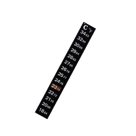UPTO 10x Aquarium Thermometer Fish Tank Sticker Temperature Strip Dual Scale HOT - 1PC