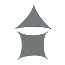 Waterproof Outdoor Shade Sail Garden Sun Canopy UV Protection Patio Awning Cloth - 4x4x4m Triangle