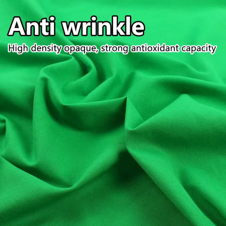 Professional Photography Background Cloth Wrinkle Resistant Durable Green/Black - Green