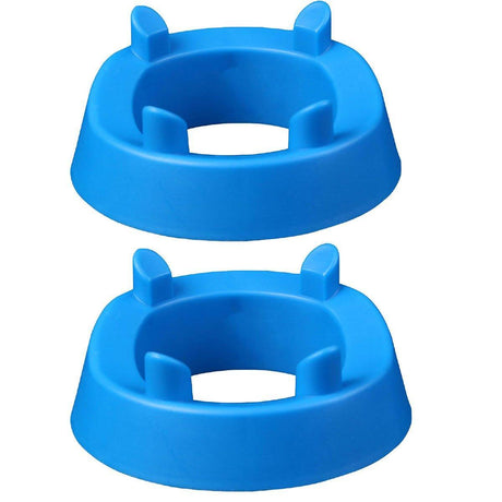 2PCS Football Basketball Volleyball Storage Stand Multi-Functional Ball Holder - Blue