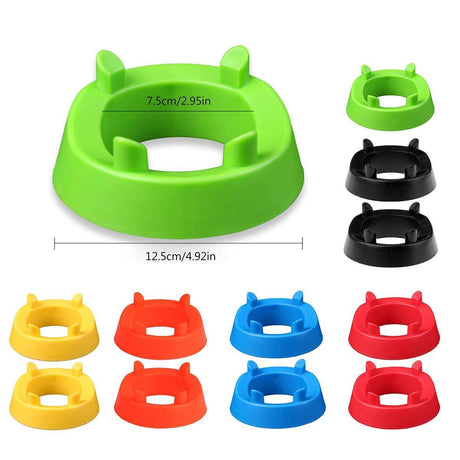 2PCS Football Basketball Volleyball Storage Stand Multi-Functional Ball Holder - Green