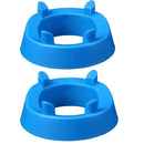 2PCS Football Basketball Volleyball Storage Stand Multi-Functional Ball Holder - Yellow