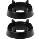 2PCS Football Basketball Volleyball Storage Stand Multi-Functional Ball Holder - Yellow