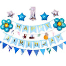 45-50 Pcs Happy Birthday 3D Unicorn Decoration Balloons Diy Decor Party Set - 02