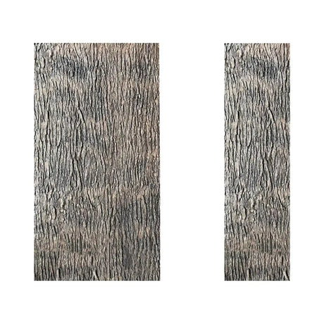 Simulation of Tree Bark Water Pipe Cover Decoration Realistic Texture Home Use - 40x100cm