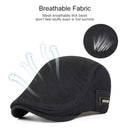 Summer Mesh Beret Cap Lightweight Breathable Thin Sunshade Hat Outdoor Style