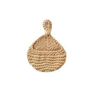 Hanging Wall Organizer Vegetable Fruit Basket Kitchen Storage Pouch Bag Diy 6Size - XL